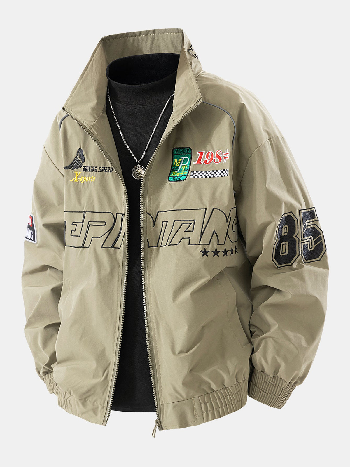CHAQUETA DE CARRERAS BOMBER
