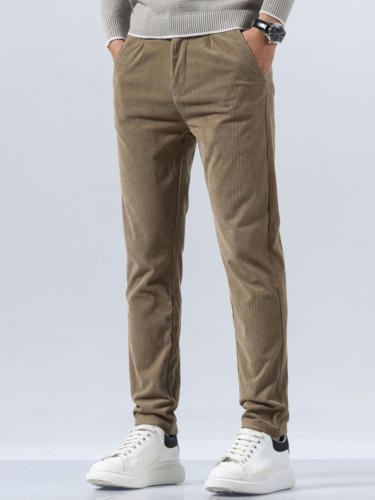 PANTALONES DE PANA CORTE SLIM