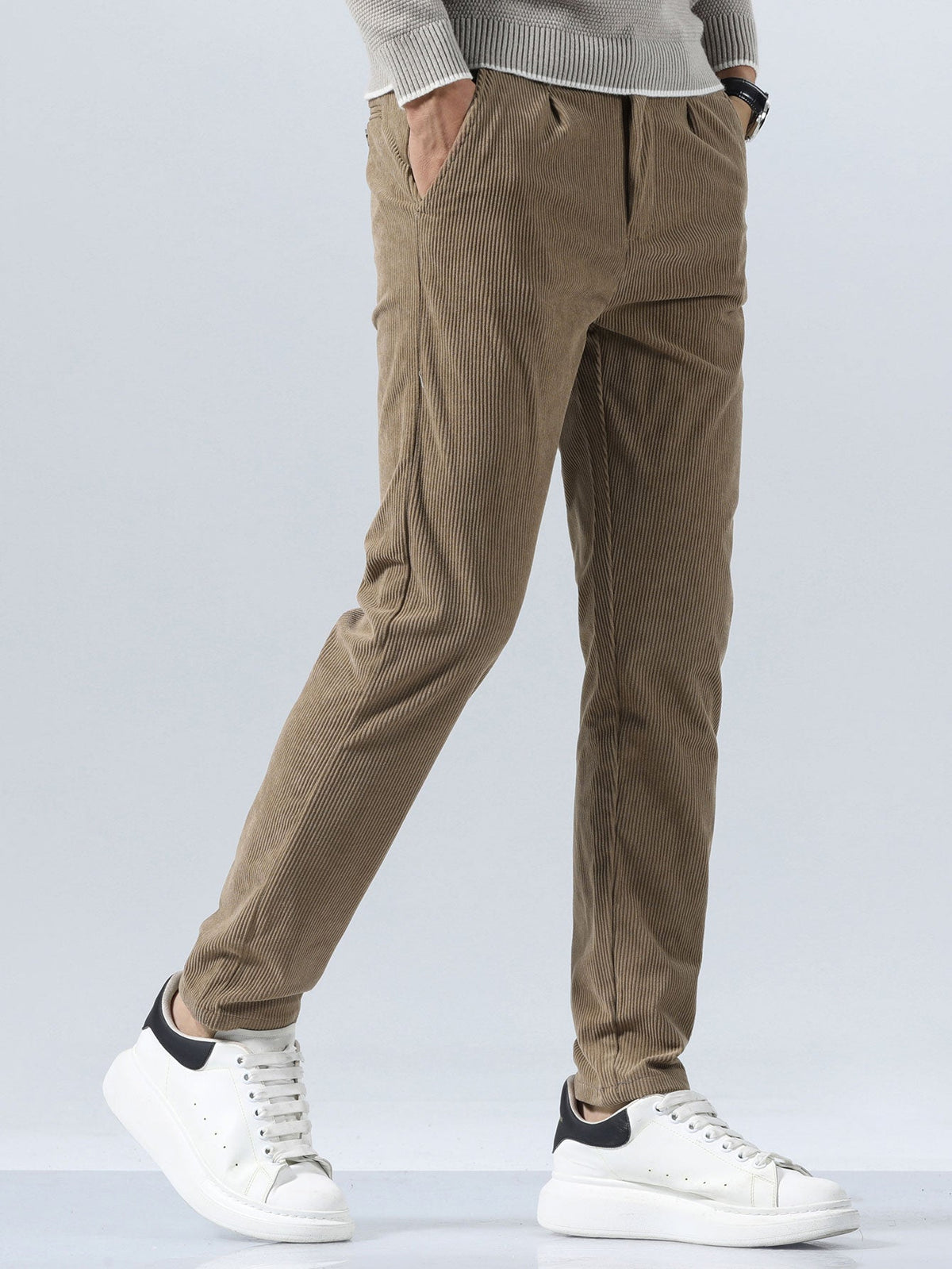 PANTALONES DE PANA CORTE SLIM