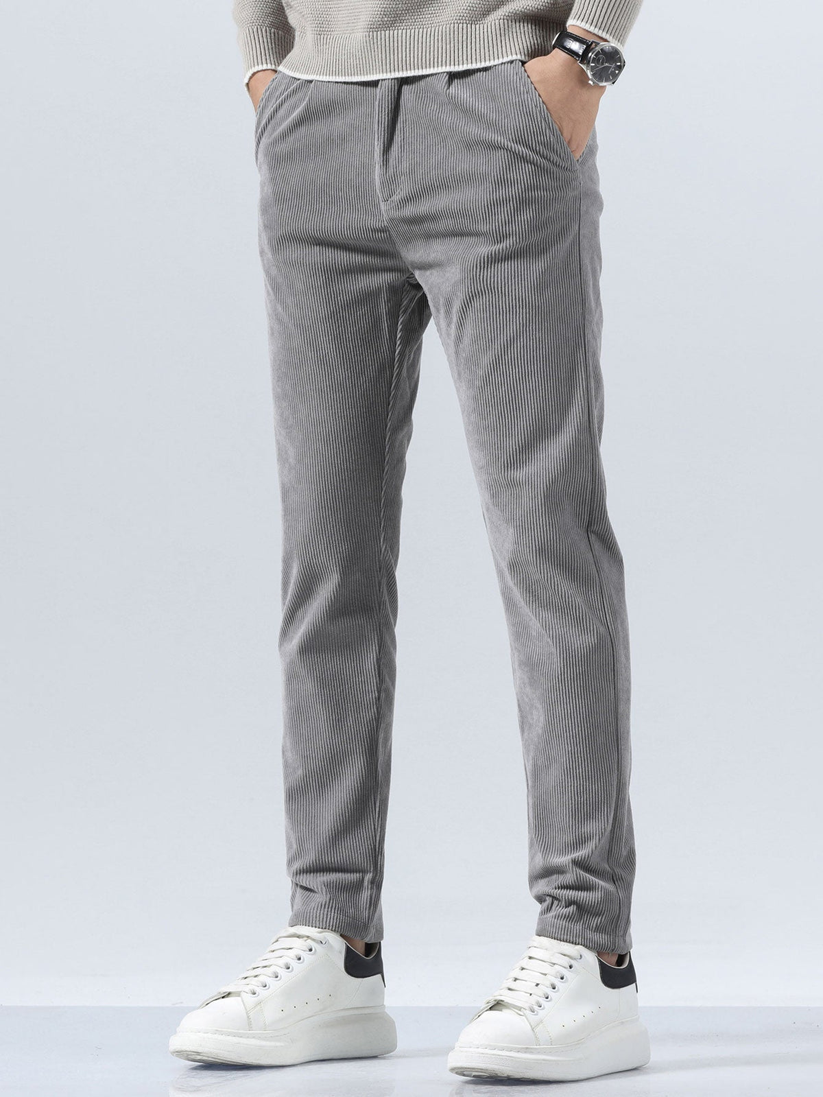 PANTALONES DE PANA CORTE SLIM