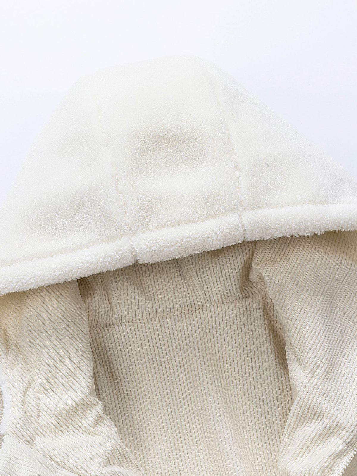 CHAQUETA REVERSIBLE CON TEDDY