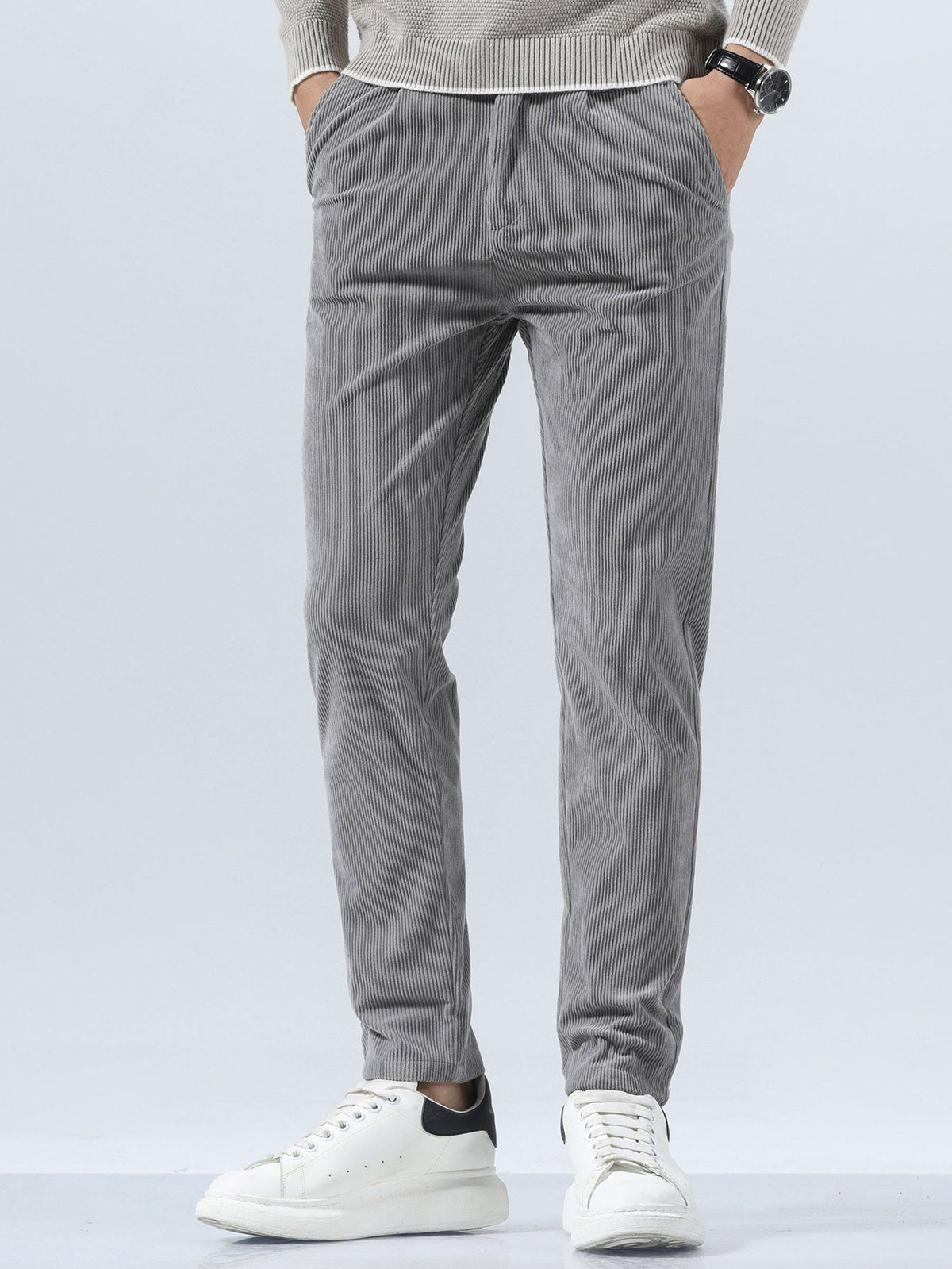 PANTALONES DE PANA CORTE SLIM