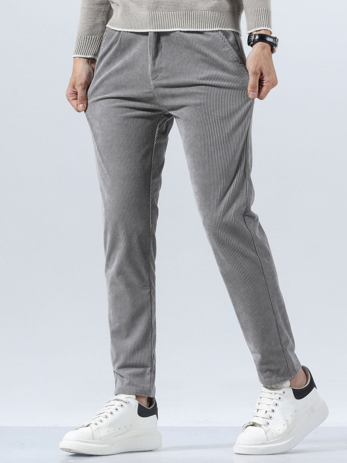 PANTALONES DE PANA CORTE SLIM