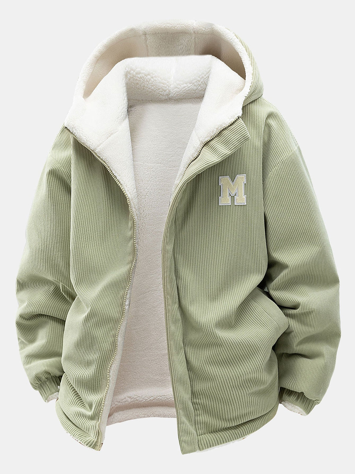CHAQUETA REVERSIBLE CON TEDDY