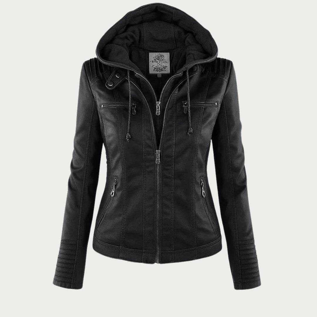 CHAQUETA FLAVIA CUERO