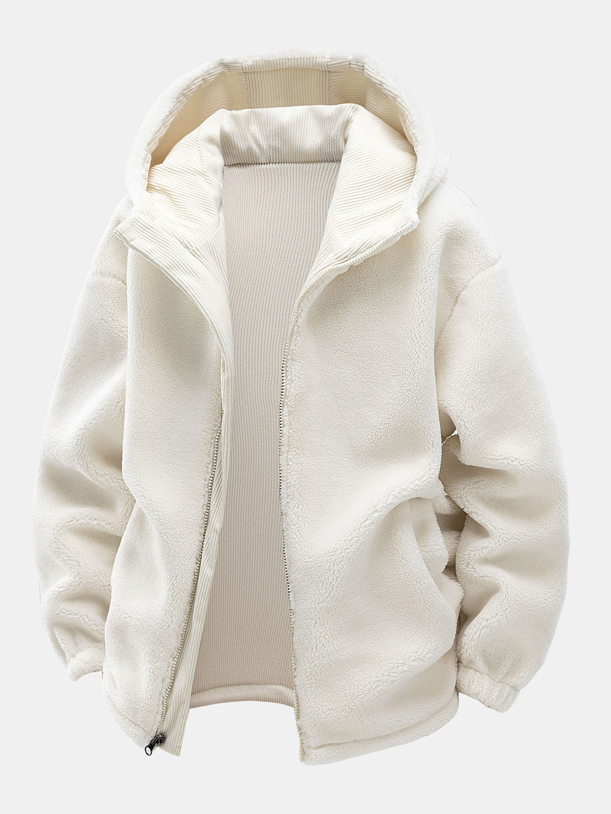 CHAQUETA REVERSIBLE CON TEDDY