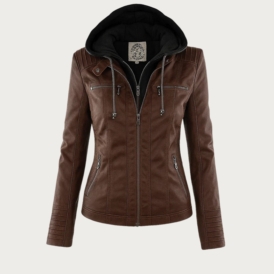 CHAQUETA FLAVIA CUERO