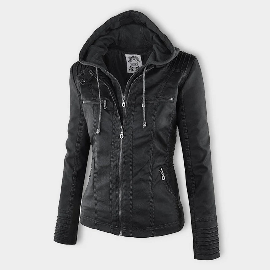 CHAQUETA FLAVIA CUERO