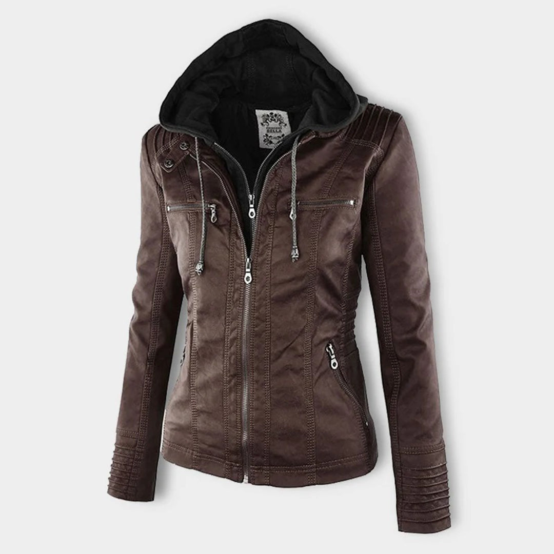 CHAQUETA FLAVIA CUERO