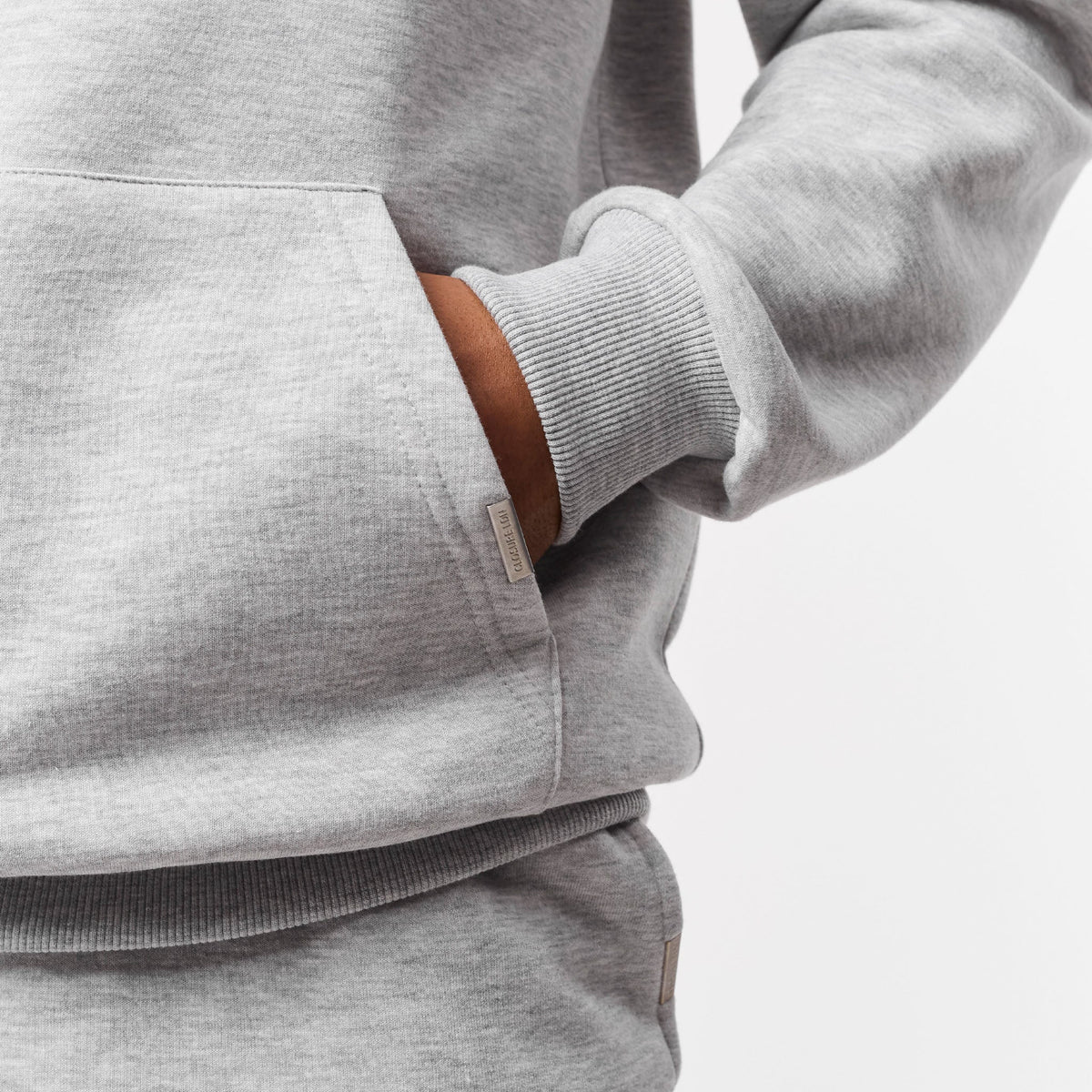 SUDADERA HOODIE GREY