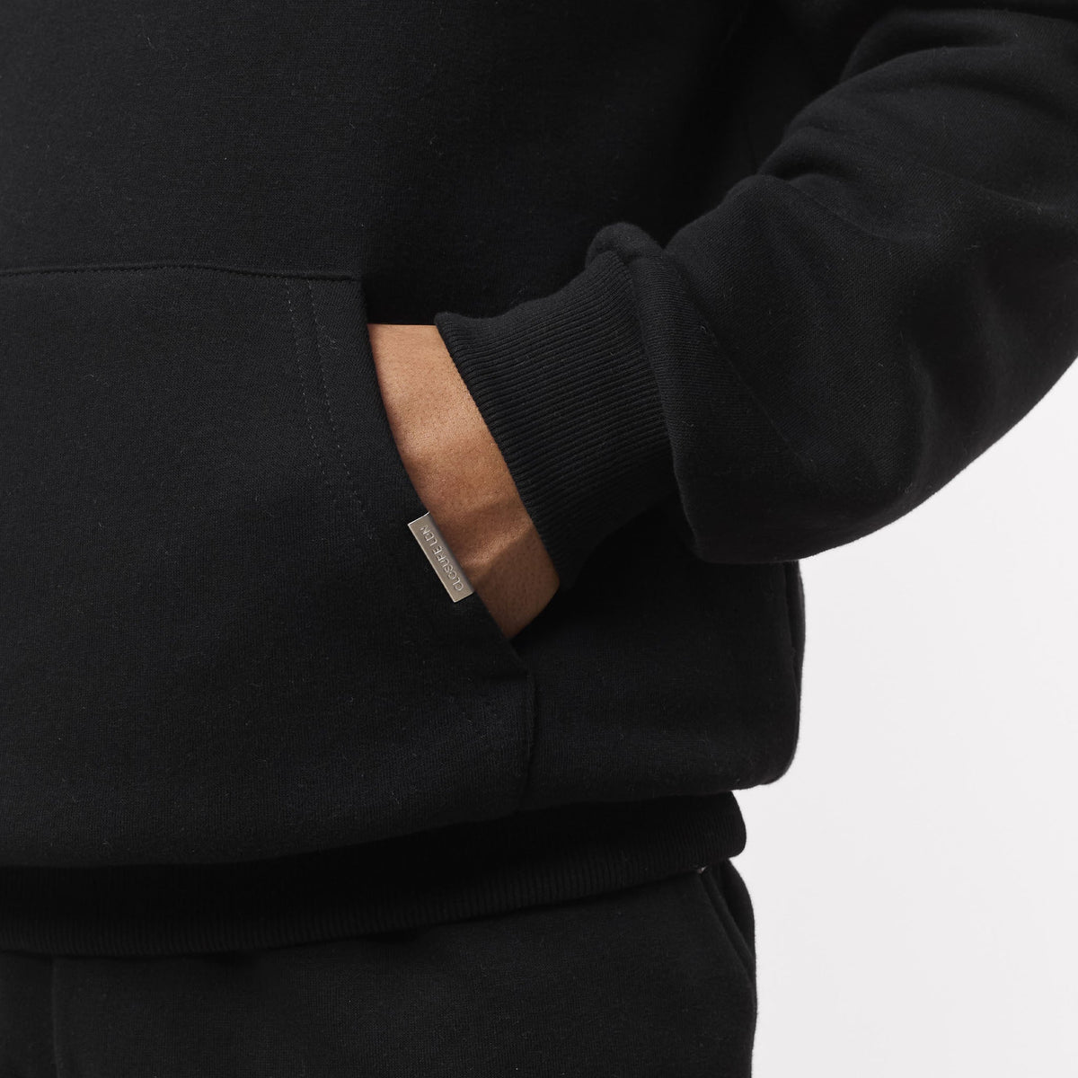 SUDADERA HOODIE BLACK