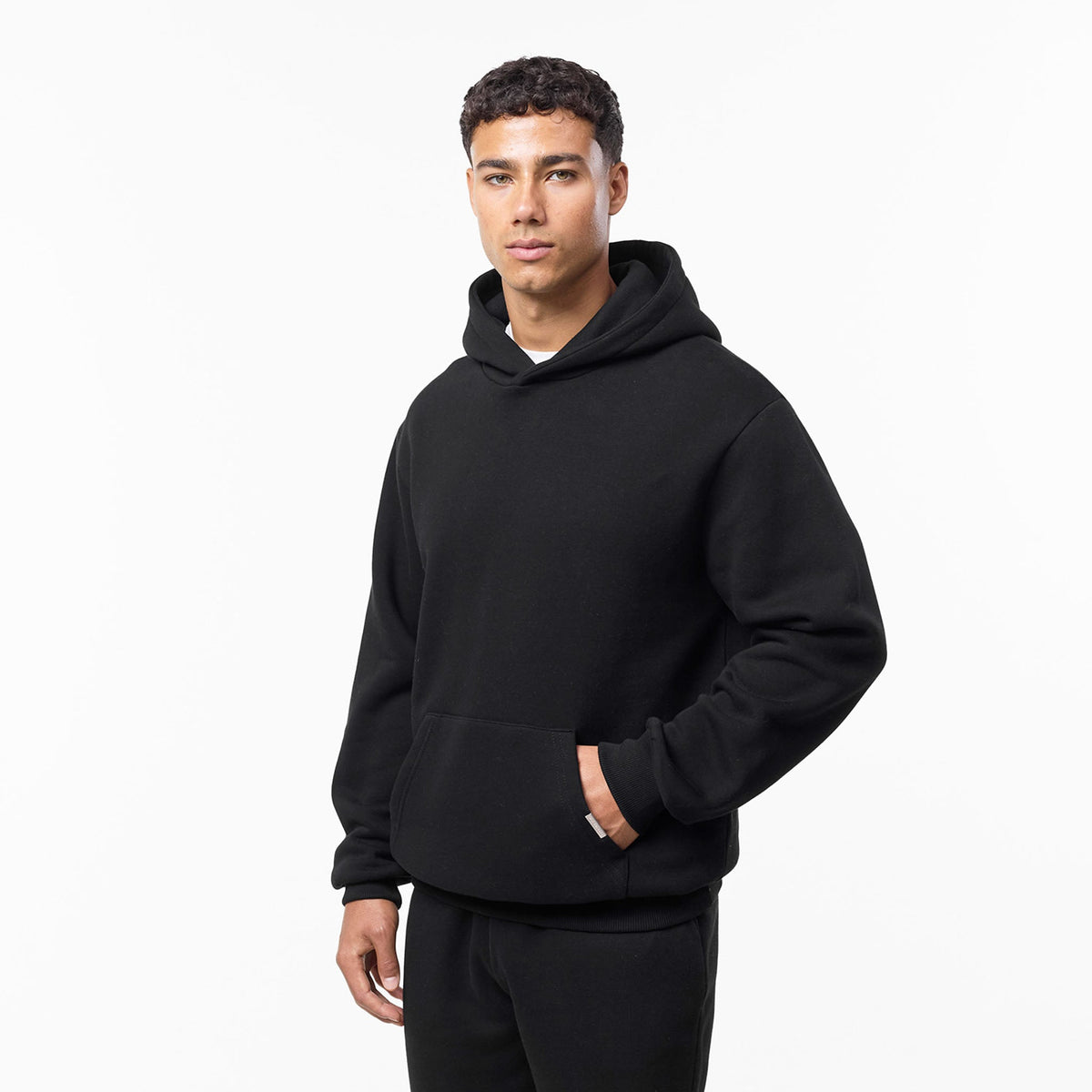SUDADERA HOODIE BLACK