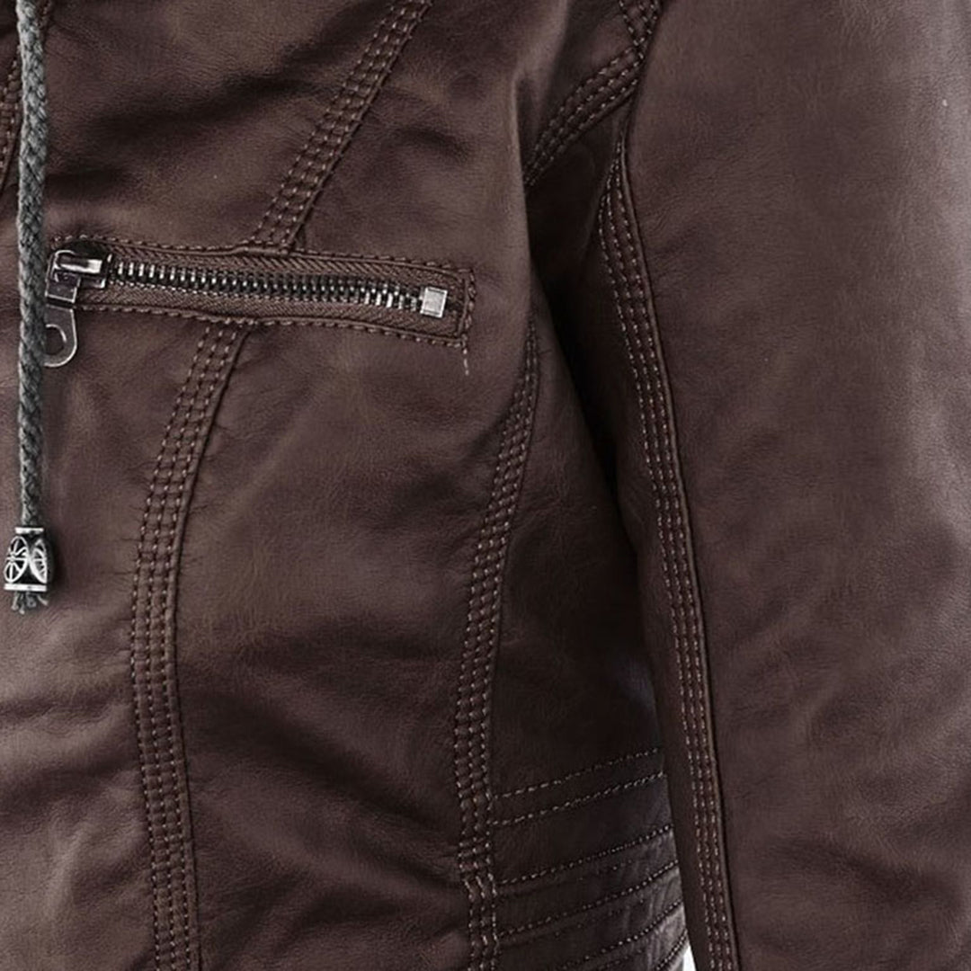 CHAQUETA FLAVIA CUERO