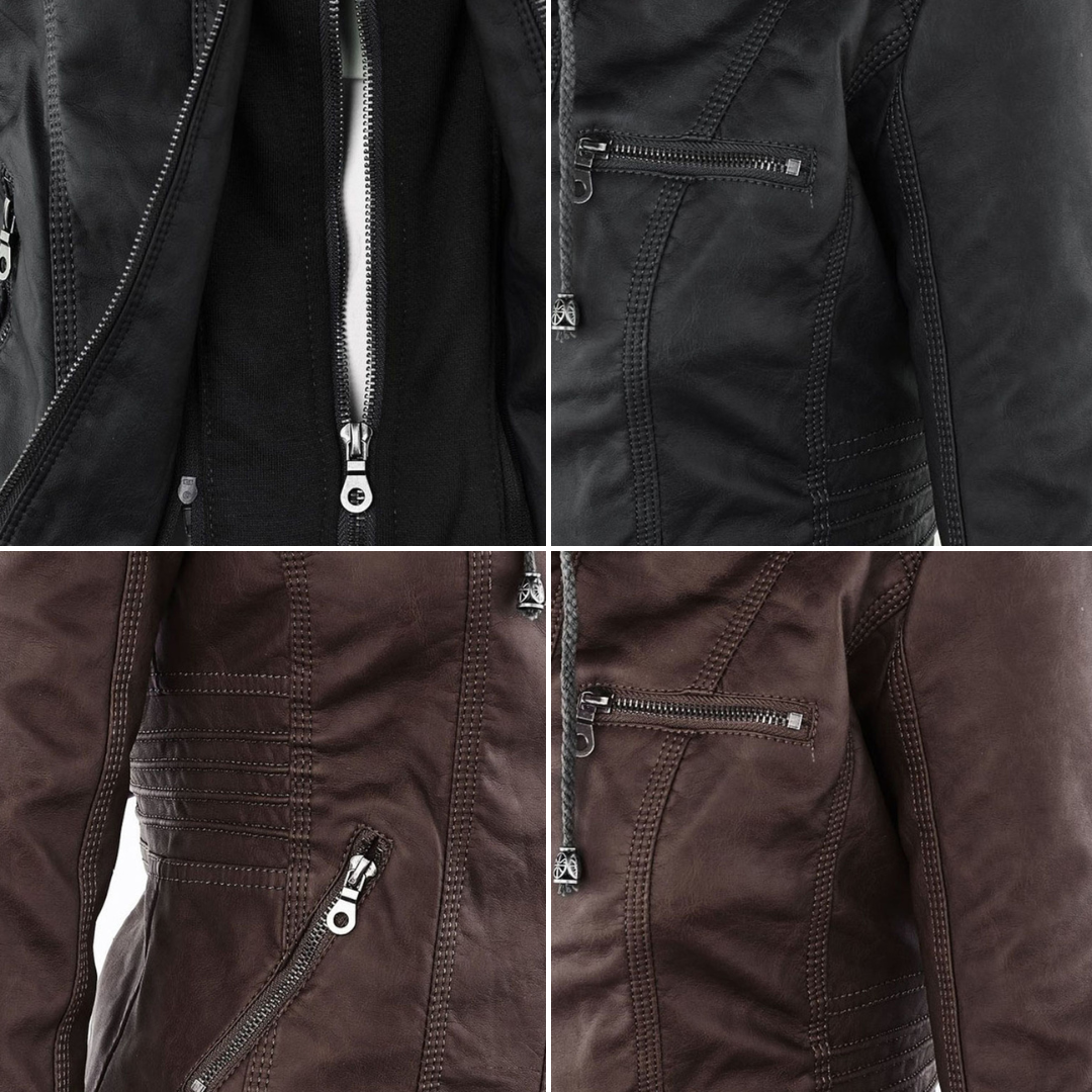 CHAQUETA FLAVIA CUERO