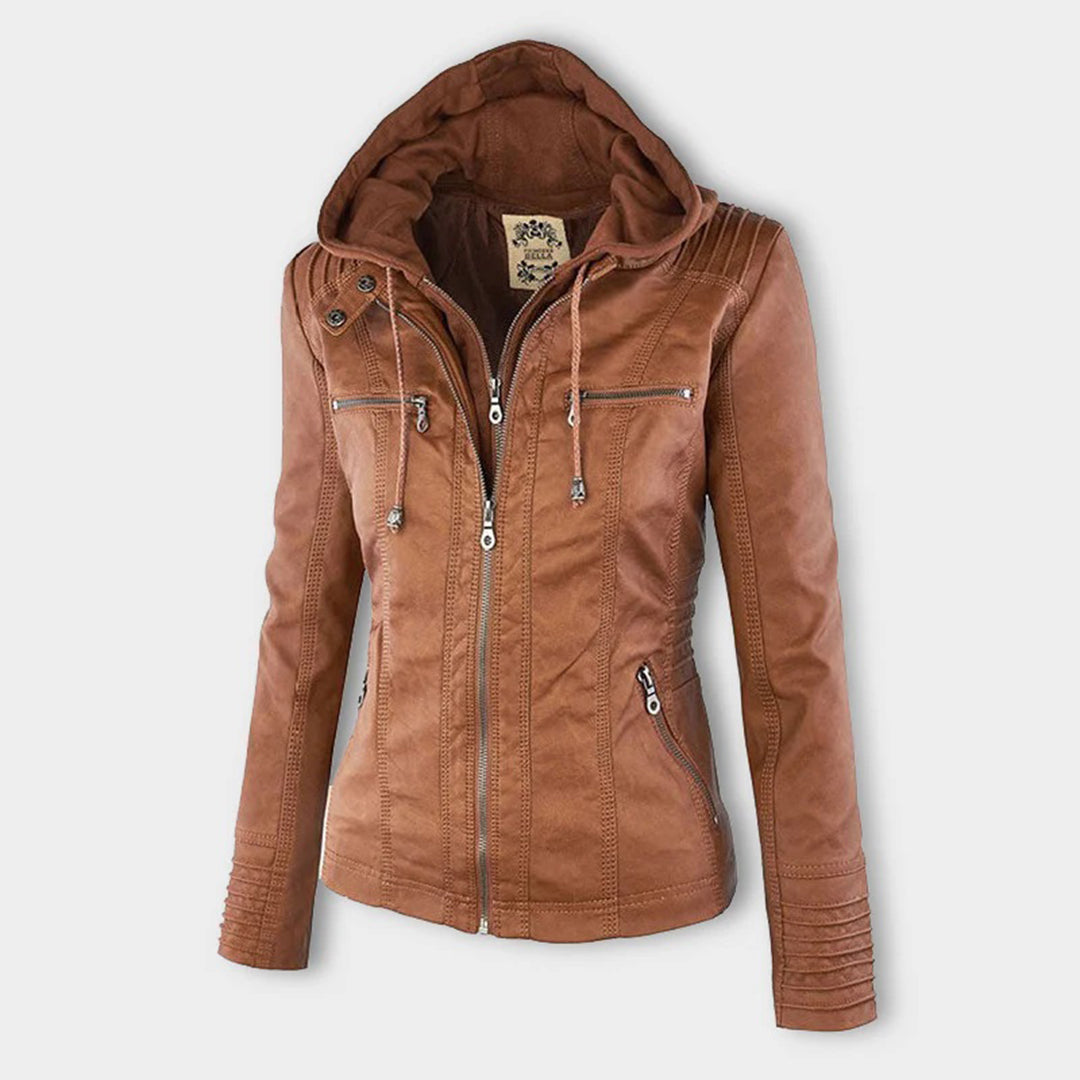 CHAQUETA FLAVIA CUERO