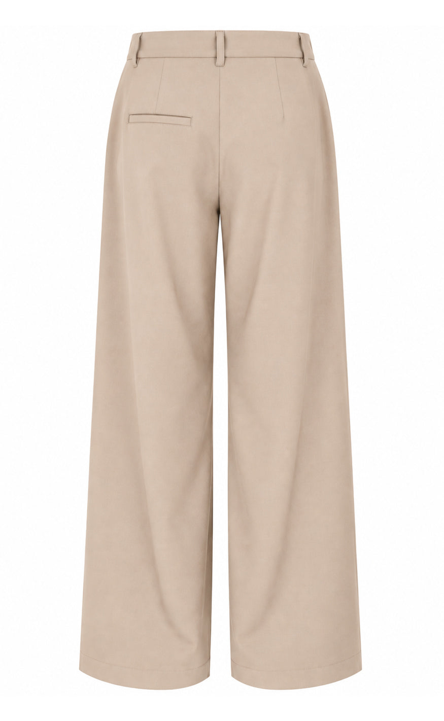 PANTALÓN ANCHO BEIGE SOFT