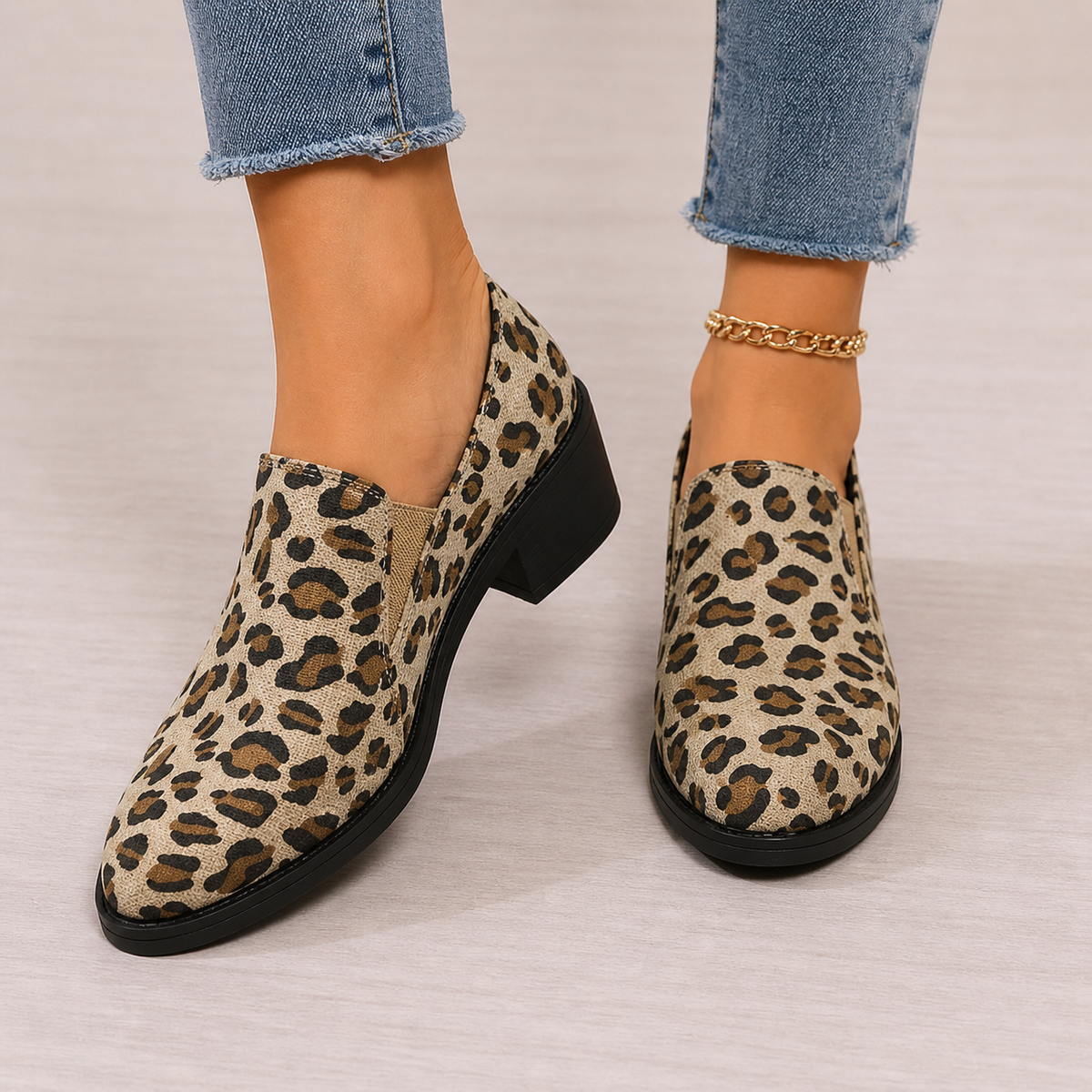 MOCASÍN LEOPARDO ANGÉLICA