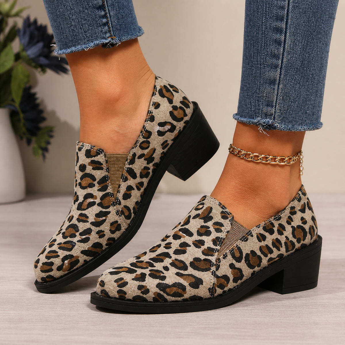 MOCASÍN LEOPARDO ANGÉLICA