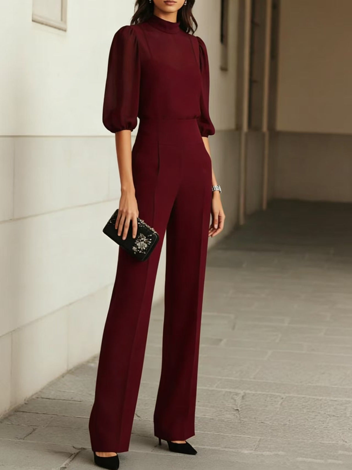 CONJUNTO ELEGANTE 3 PIEZAS NADIA