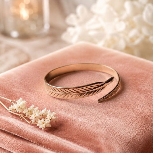 PULSERA PÉTALO COBRE