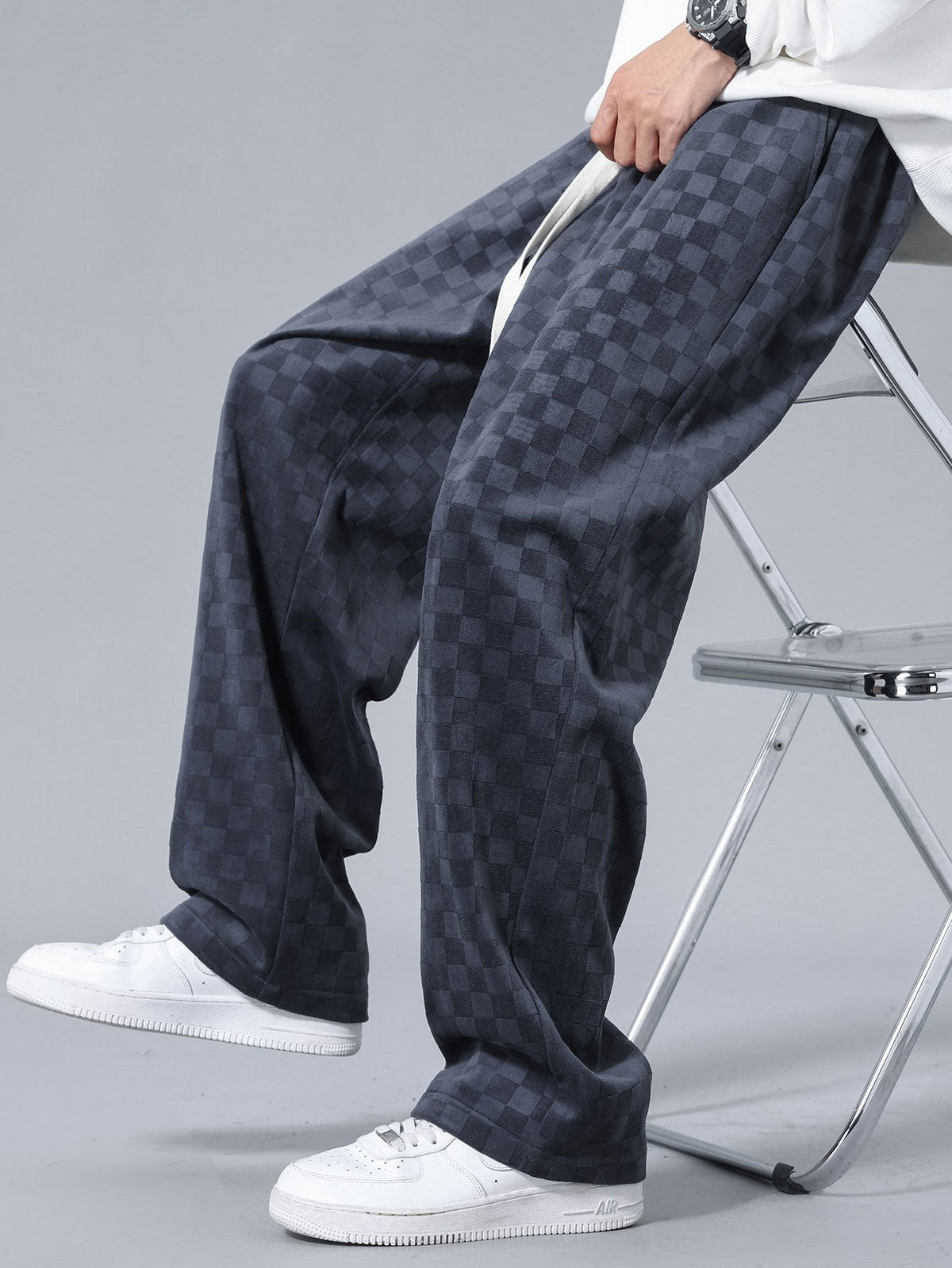 PANTALONES AJEDREZ CORDON