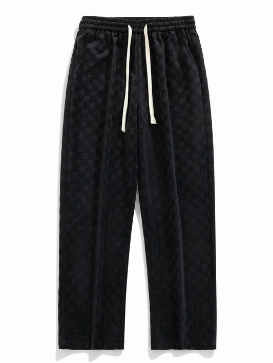PANTALONES AJEDREZ CORDON