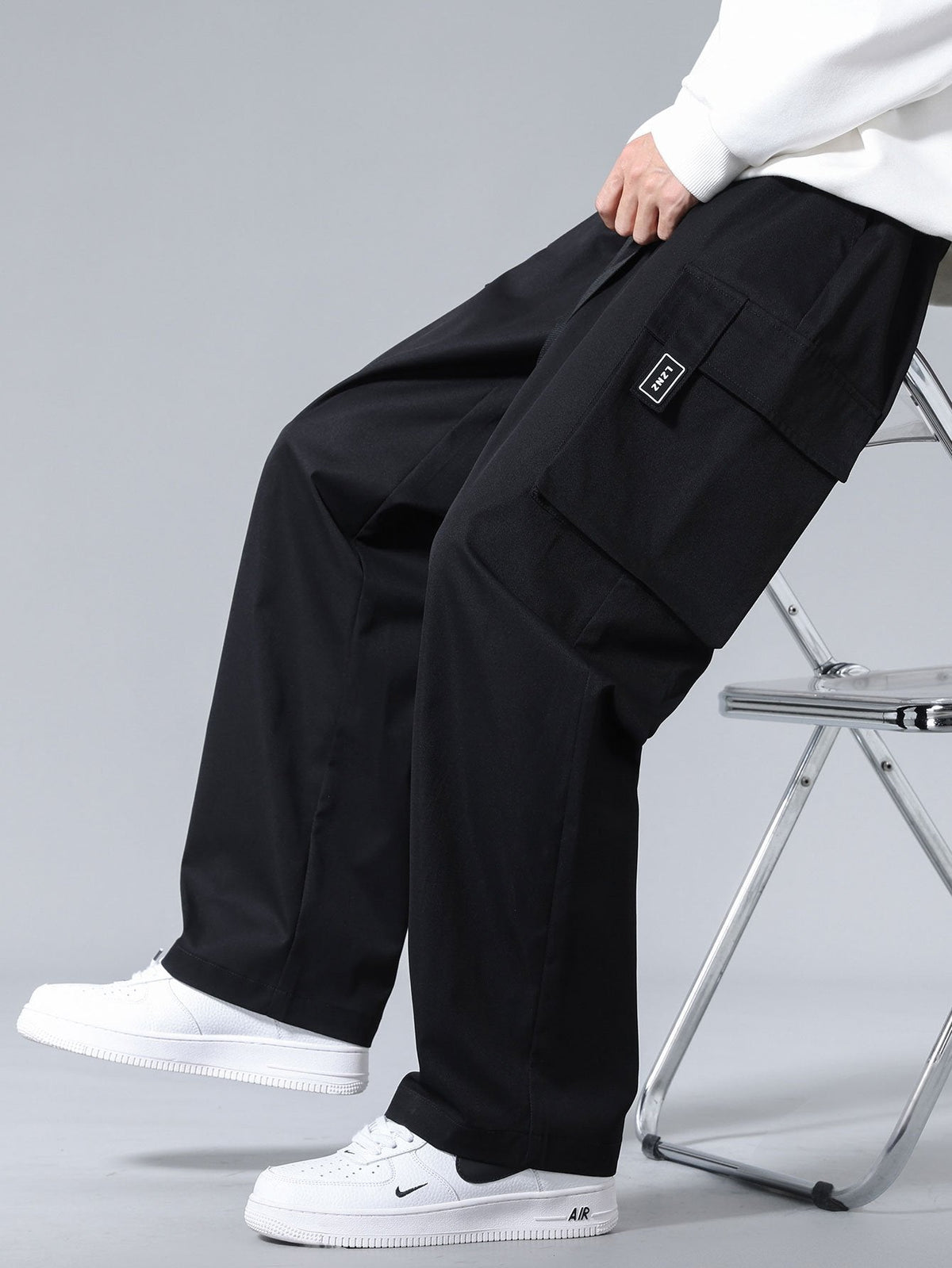 PANTALONES CARGO CON CORDON