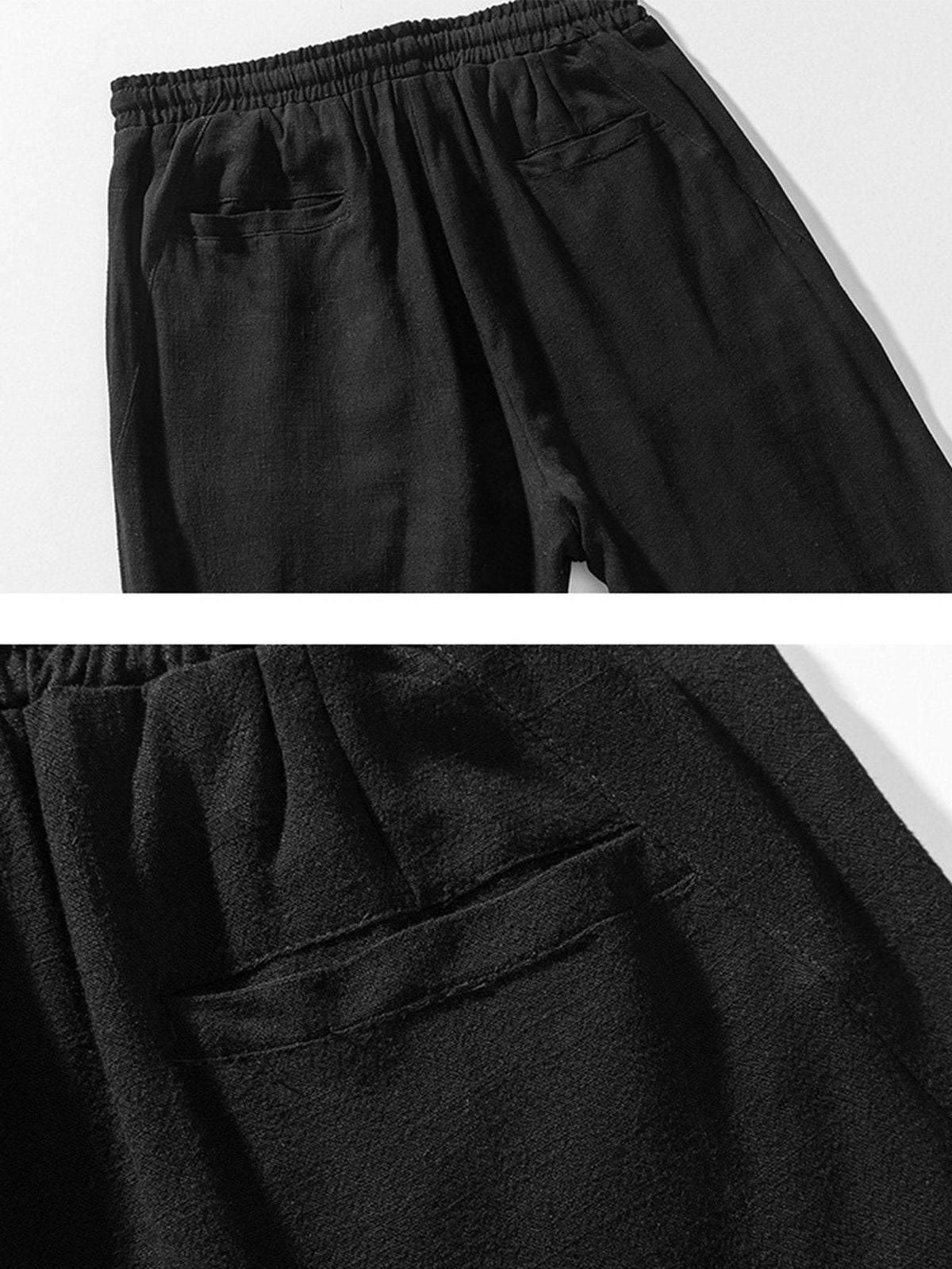PANTALONES HAREEM LINO