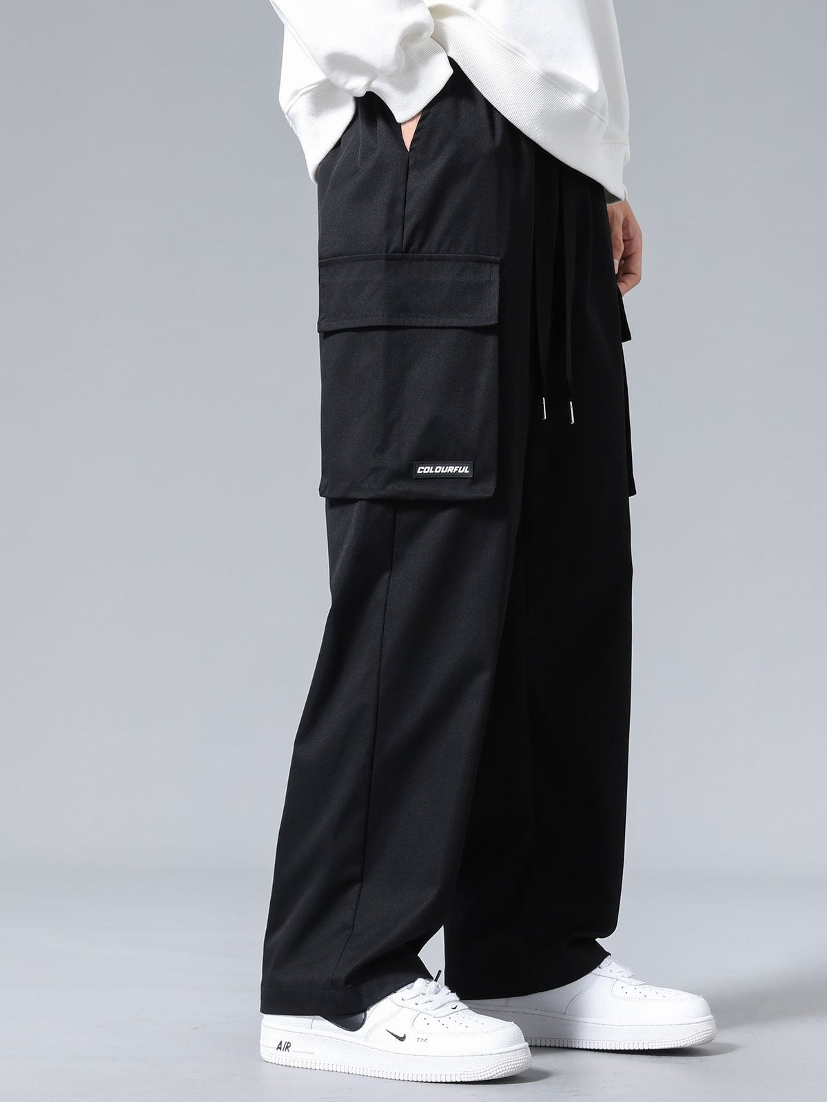 PANTALONES CARGO CON CORDON