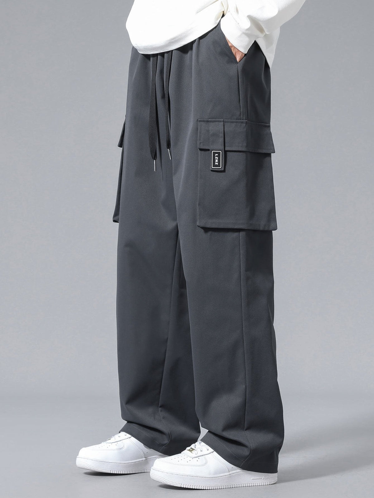 PANTALONES CARGO CON CORDON