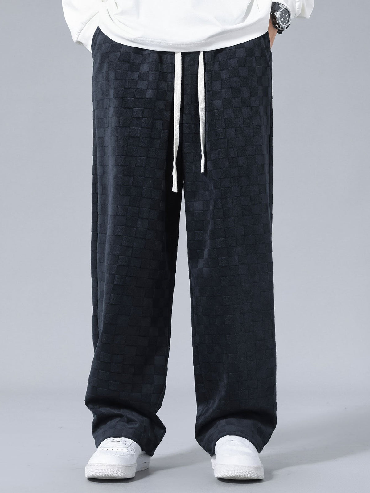 PANTALONES AJEDREZ CORDON